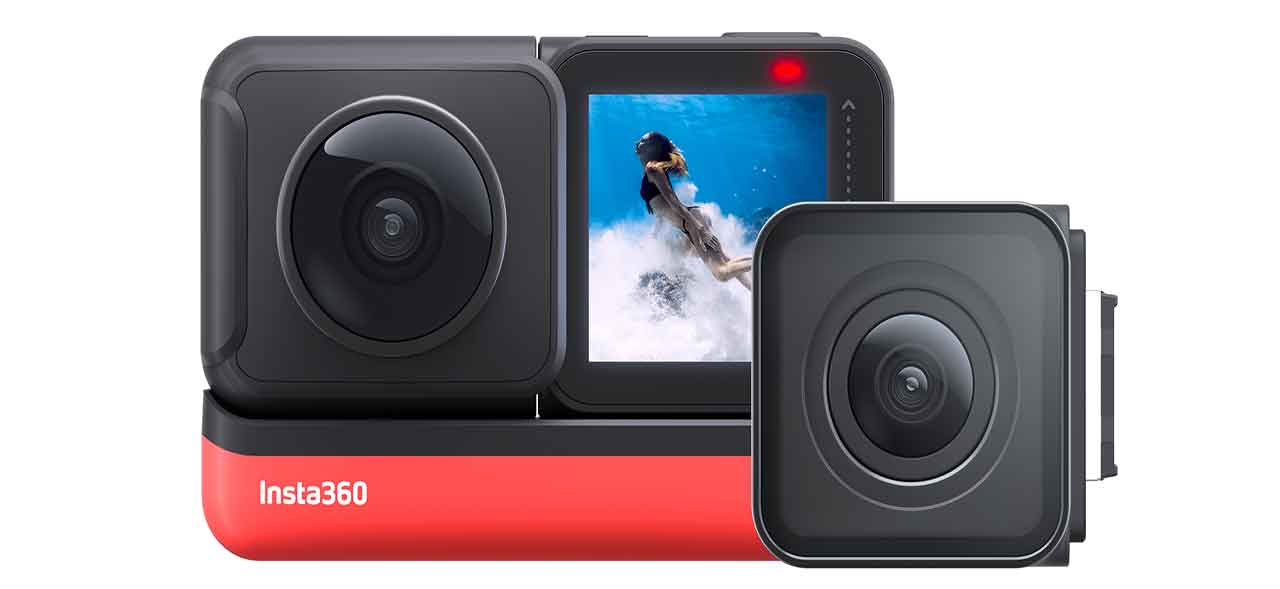 Време е за екшън с камерата Insta360 ONE R Twin Edition
